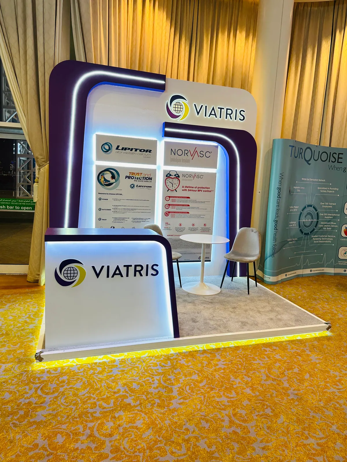 Viatris stand