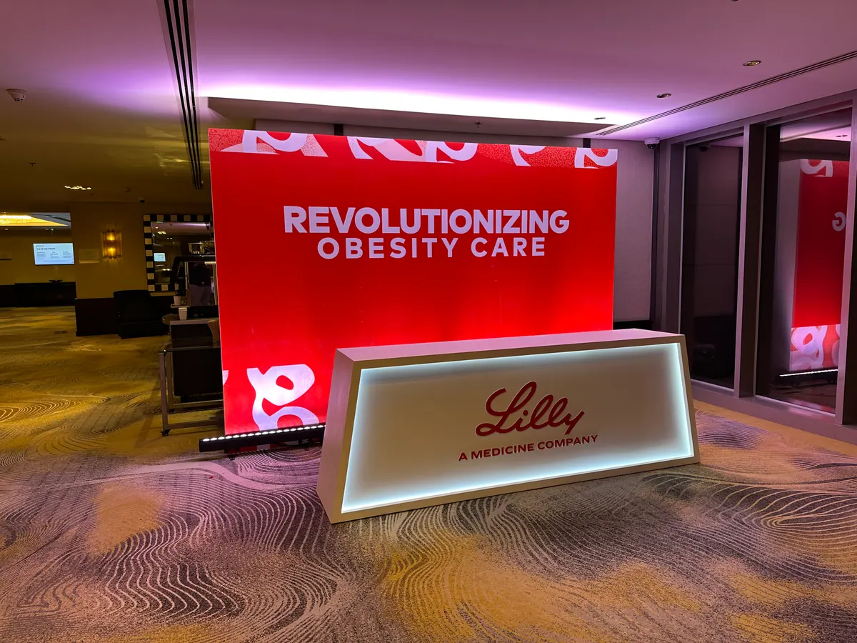 Lilly obesity care displays