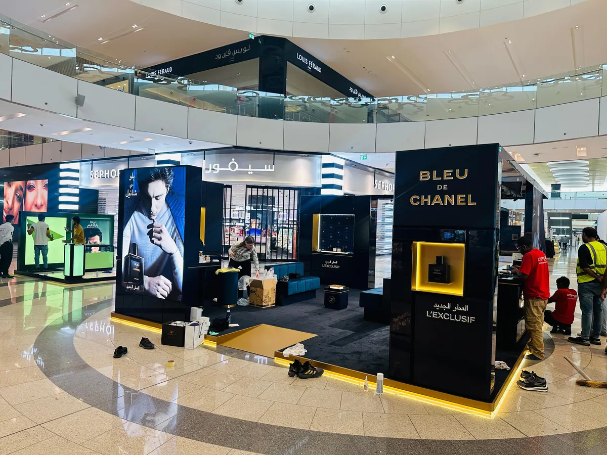 Bleu de Chanel pop-up