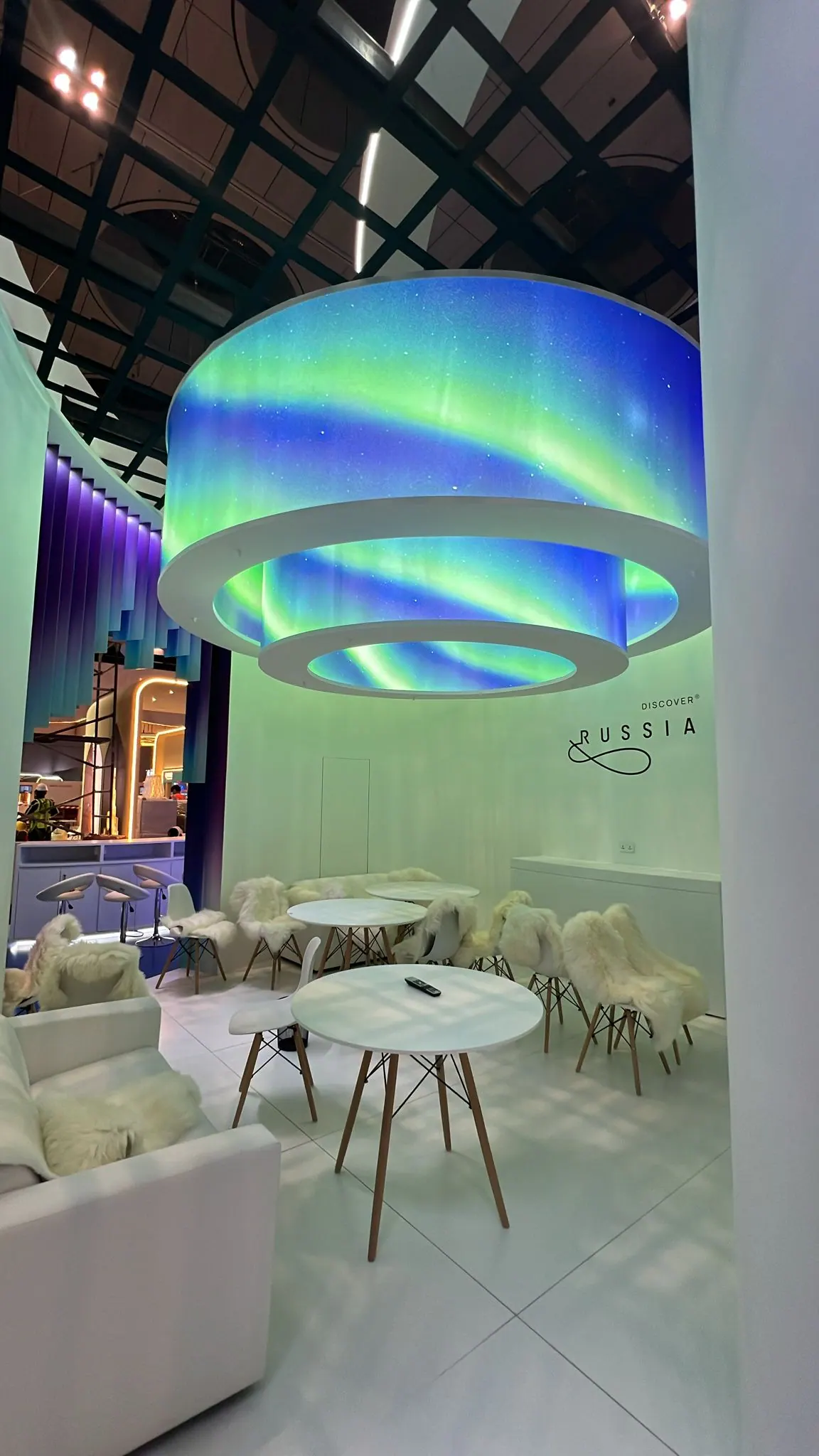 Discover Russia stand