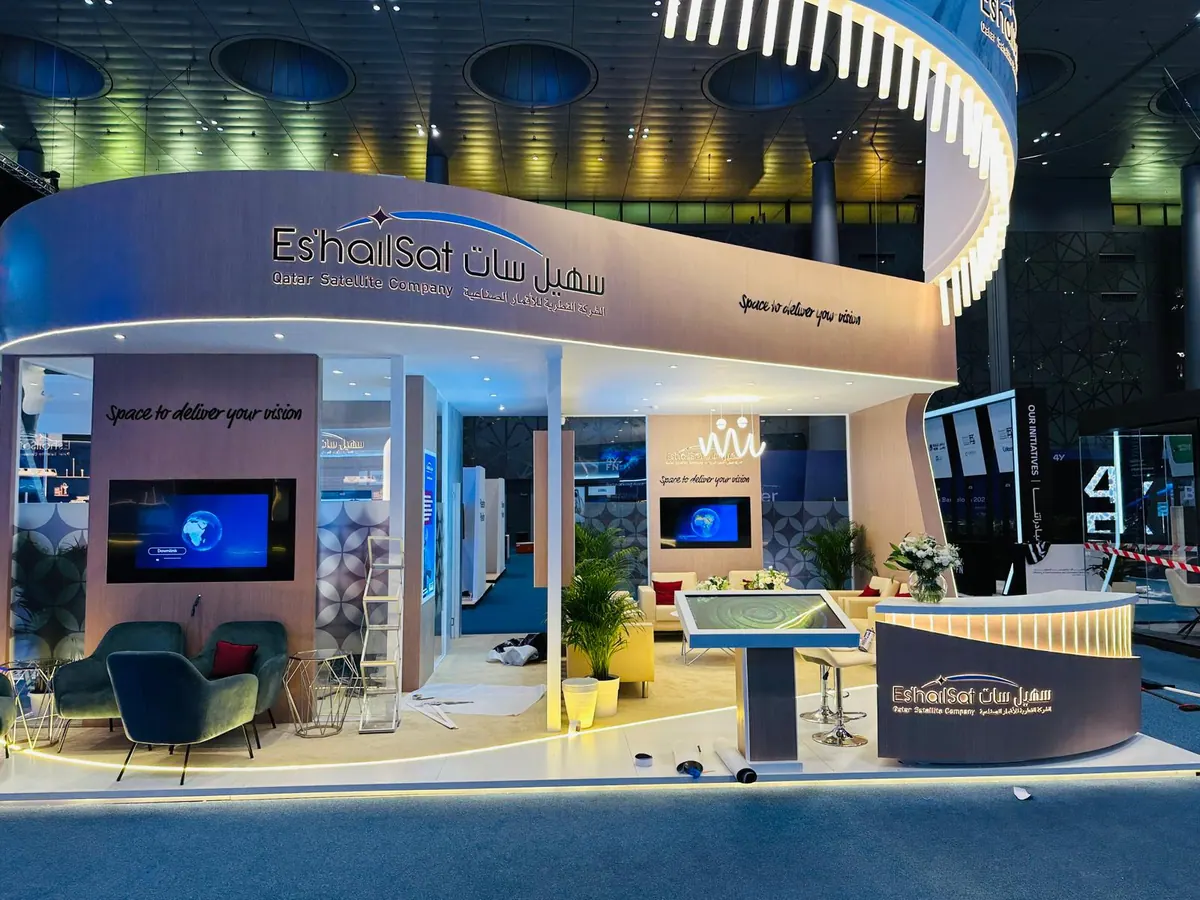 Es'hailSat stand, 2025