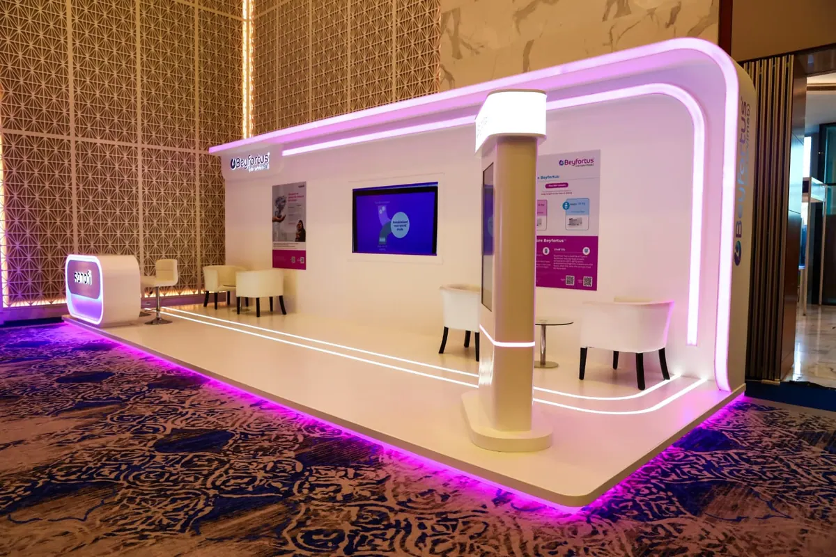 Sanofi Beyfortus stand