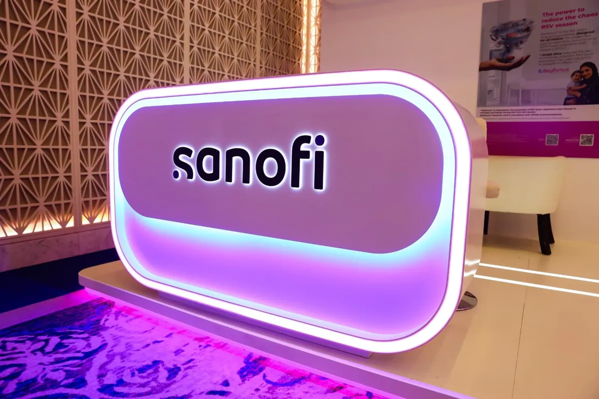 Sanofi Beyfortus stand: Finished