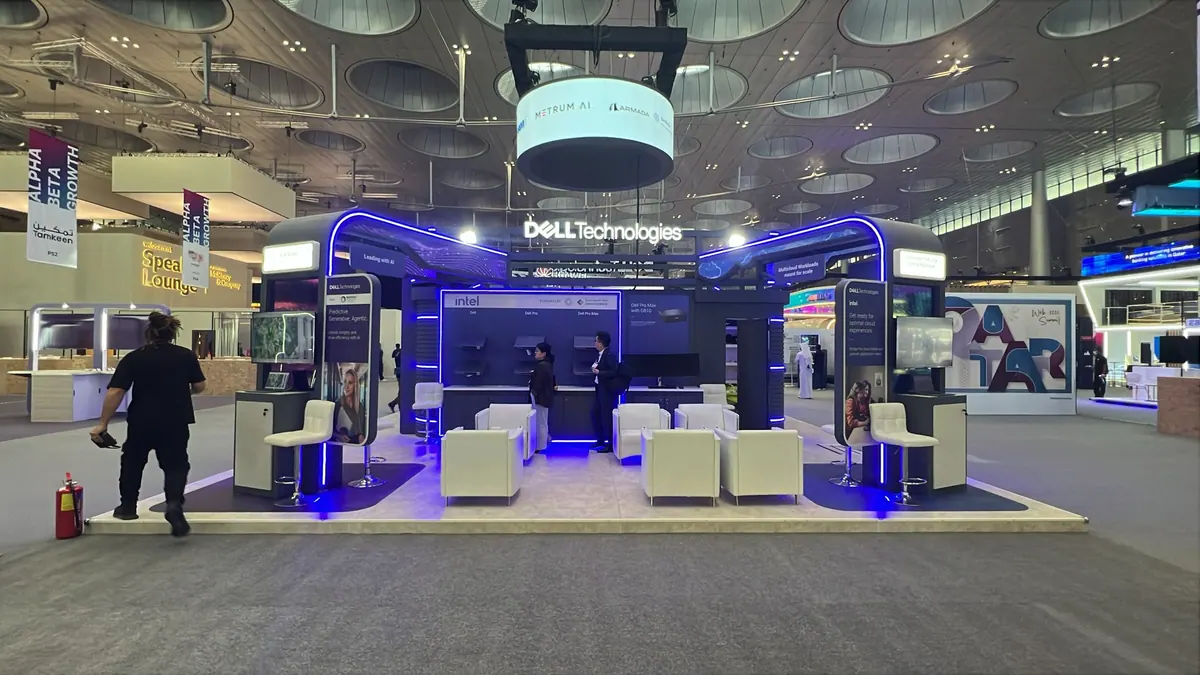 Dell Technologies stand, 2026: Finished
